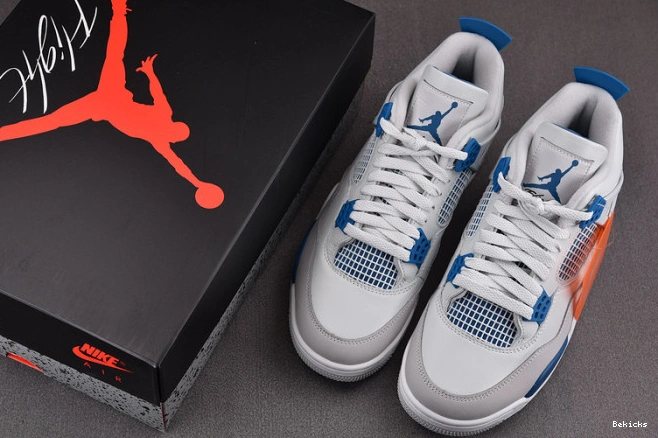 Reps BK jordan military 4 blue（2024）fv5029-141 air 1119